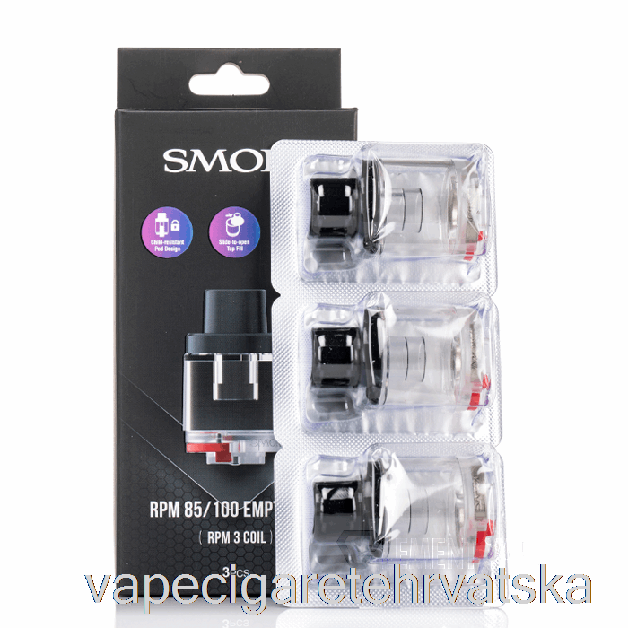 Vape Cigarete Smok Rpm 85/100 Zamjenske Kapsule Rpm 2 Spiralne Kapsule